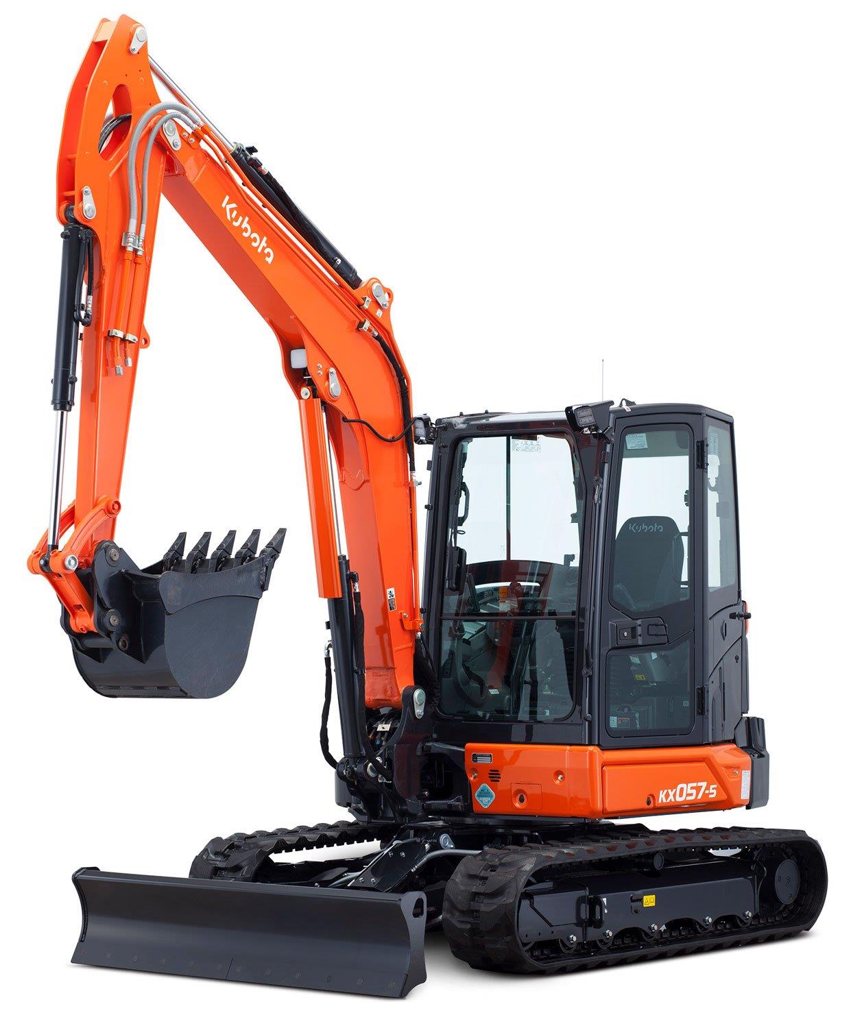 Rental store for Kubota KX57 12000  Excavator W CAB THUMB in Hazard KY